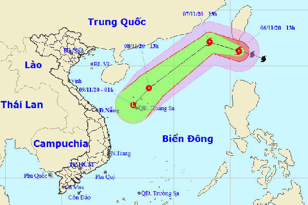 Biển Đông xuất hiện 3 cơn bão tuần tới