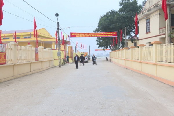 Gia Viễn tăng tốc xây dựng huyện nông thôn mới