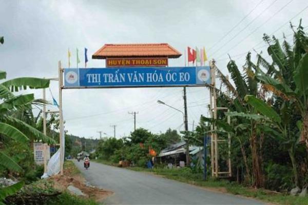 “Thị trấn đạt chuẩn văn minh đô thị” Óc Eo