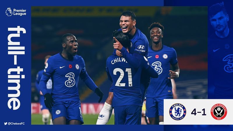 Xem video bàn thắng Chelsea 4-1 Sheffield