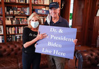 Bức ảnh ăn mừng chiến thắng của gia đình ông Joe Biden