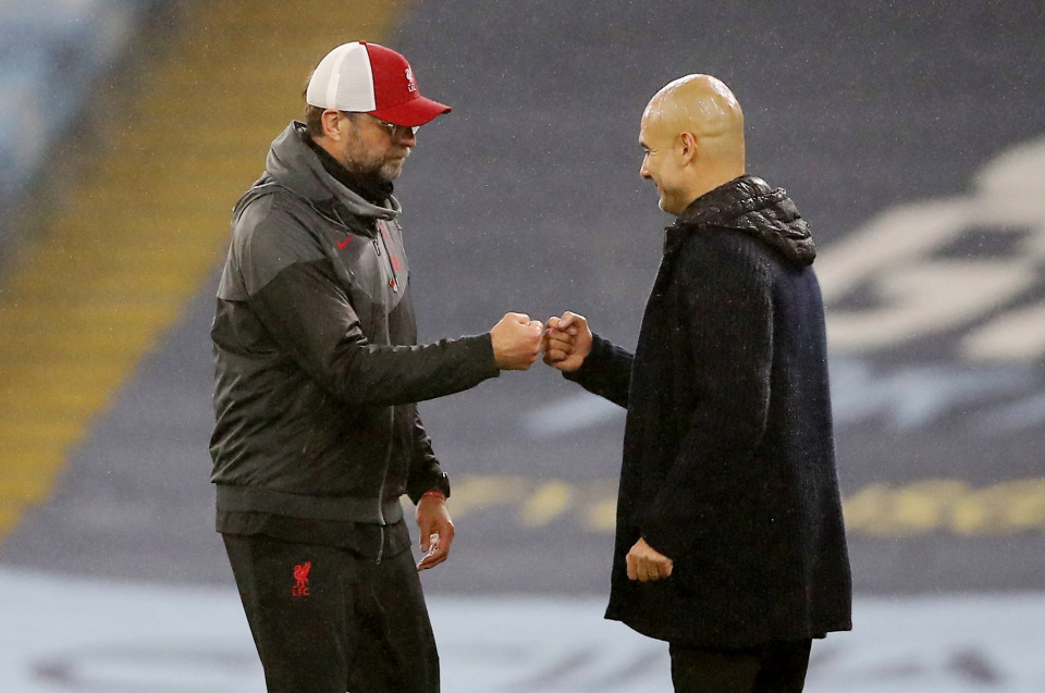 Guardiola và Klopp bất bình công kích Ngoại hạng Anh