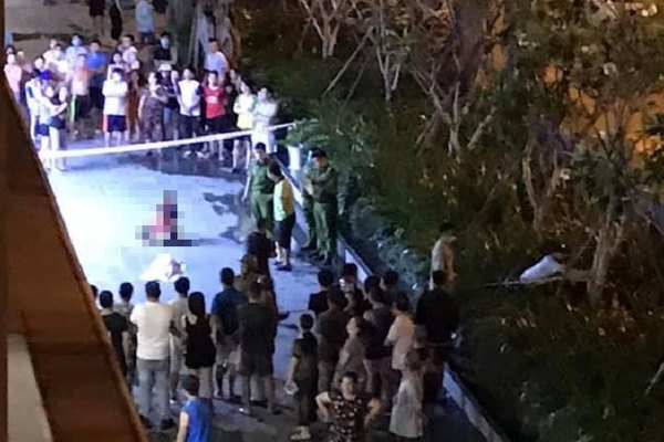 Bé trai 6 tuổi rơi lầu chung cư xuống đất tử vong