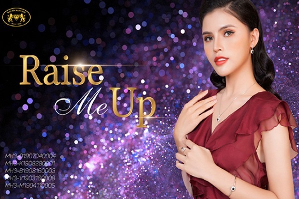 Đẹp cuốn hút với trang sức kim cương đen ‘Raise me up’