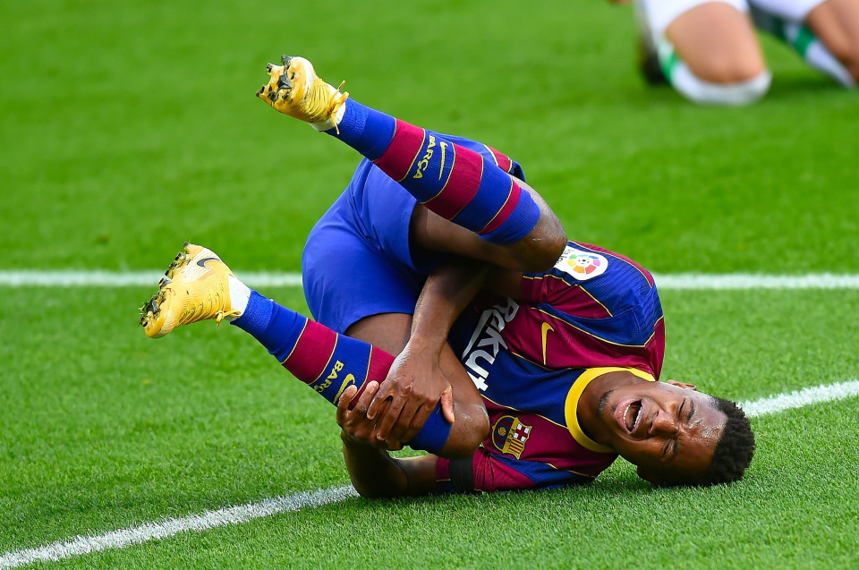 Barcelona nhận tin sét đánh chấn thương Ansu Fati