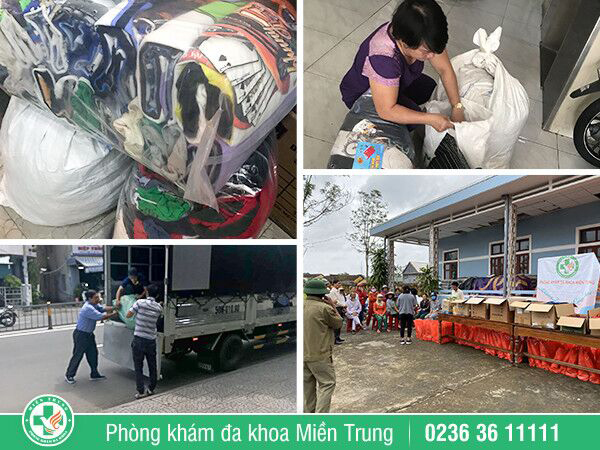 Phòng khám Đa khoa miền Trung chung tay hỗ trợ người dân vượt khó khăn