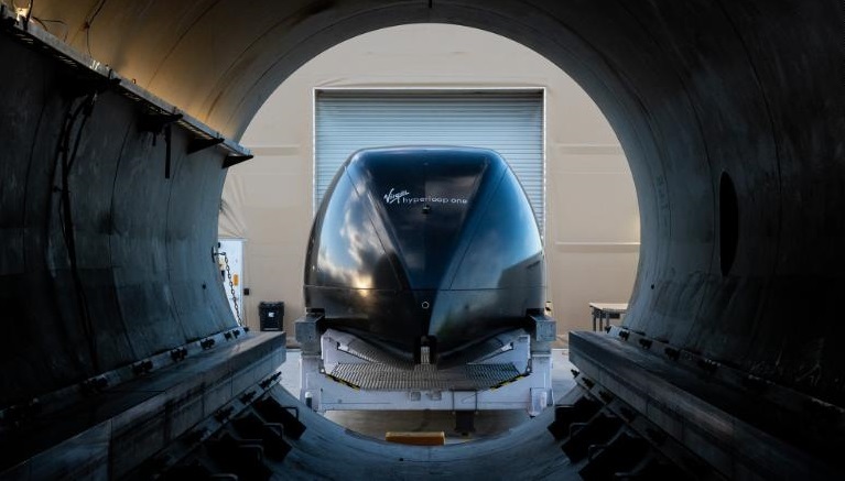 Xem chạy thử nghiệm tàu siêu tốc Hyperloop chở khách có thể đạt 1.000km/h