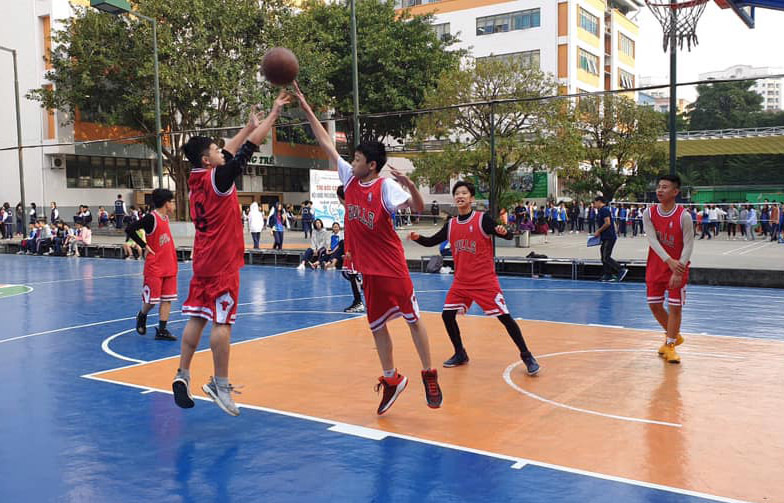 32 đội bóng tranh tài tại giải bóng rổ học sinh THCS