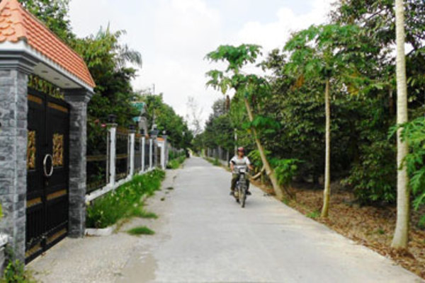 “Bức tranh” nông thôn Cai Lậy đã thêm nhiều gam màu tươi sáng