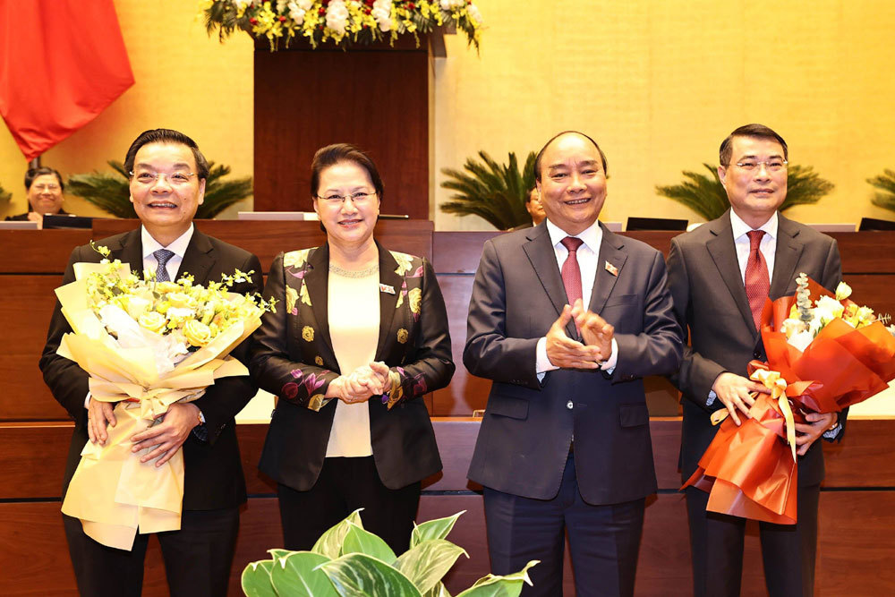 Quốc hội phê chuẩn miễn nhiệm Bộ trưởng KH-CN, Thống đốc NHNN