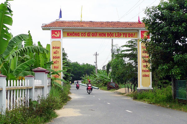 Chung sức làm thay đổi diện mạo NTM của huyện Hòa Vang