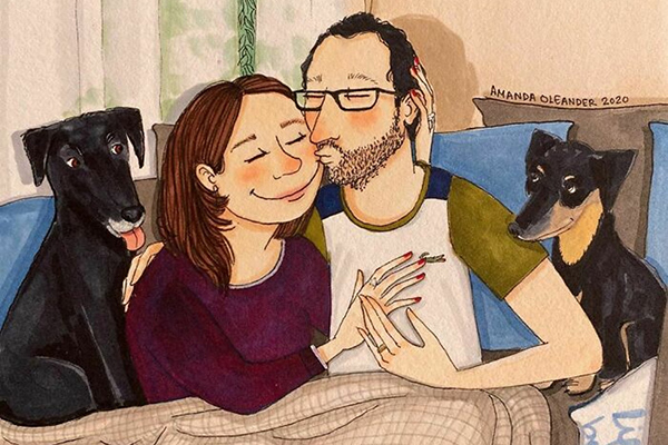 Bộ ảnh ngọt ngào mang thông điệp: 'Hãy cứ yêu đi'