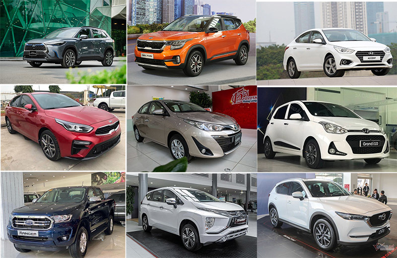 Top 10 xe bán chạy: Kia và Hyundai trở lại