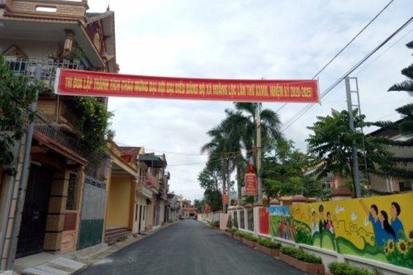 Hoằng Lộc xây dựng NTM nâng cao là cơ hội để các tiêu chí NTM thực sự đi vào chiều sâu