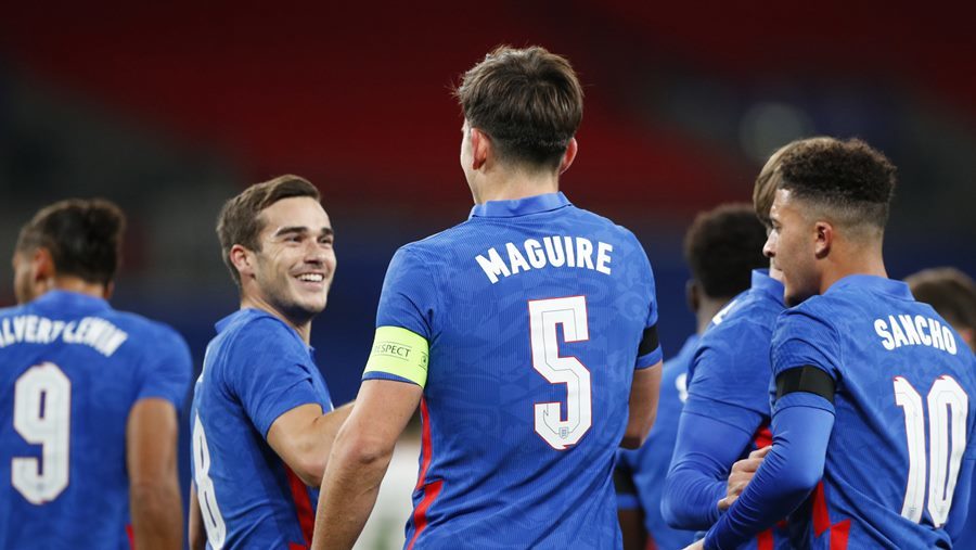 Maguire, Sancho ghi bàn giúp tuyển Anh thắng '3 sao'