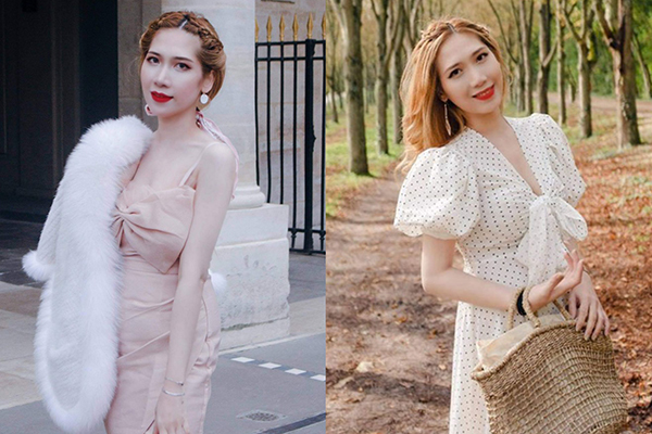 Lisa Quỳnh hóa nàng thơ trong tiết trời chớm lạnh mùa thu