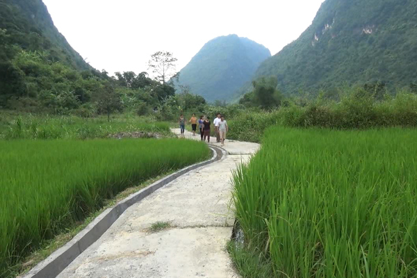 Diện mạo nông thôn mới xã Nà Mạ ngày càng khang trang