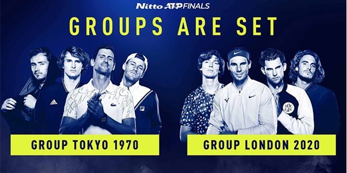 Lịch thi đấu tennis giải ATP Finals 2020
