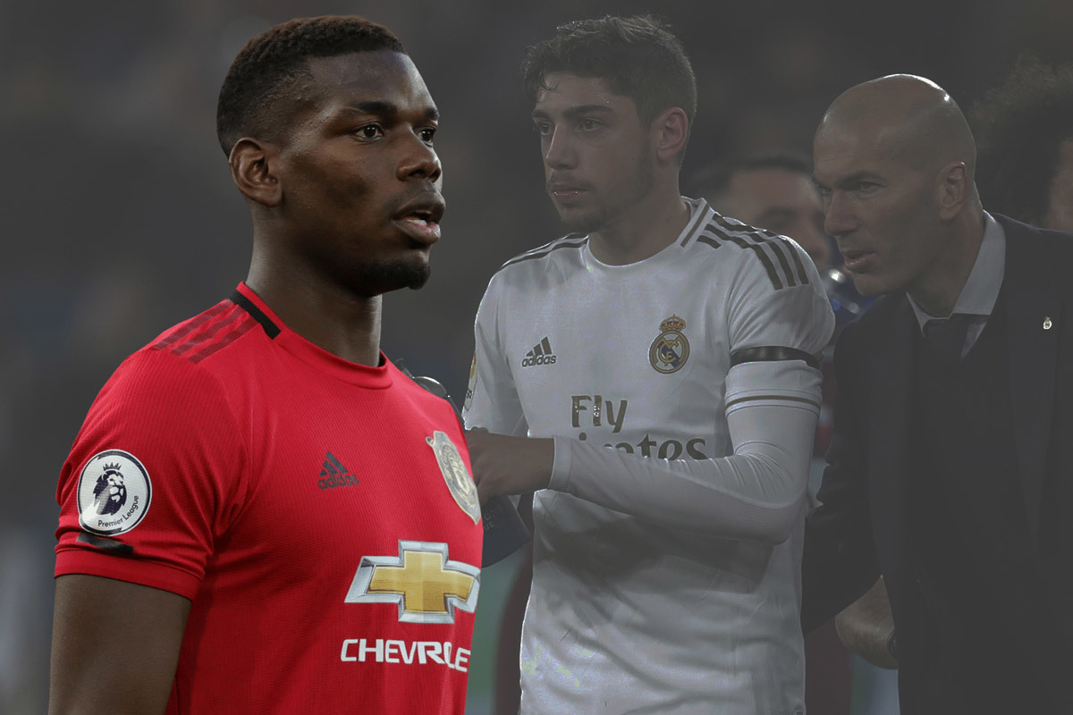 Real Madrid dùng Valverde đổi lấy Pogba