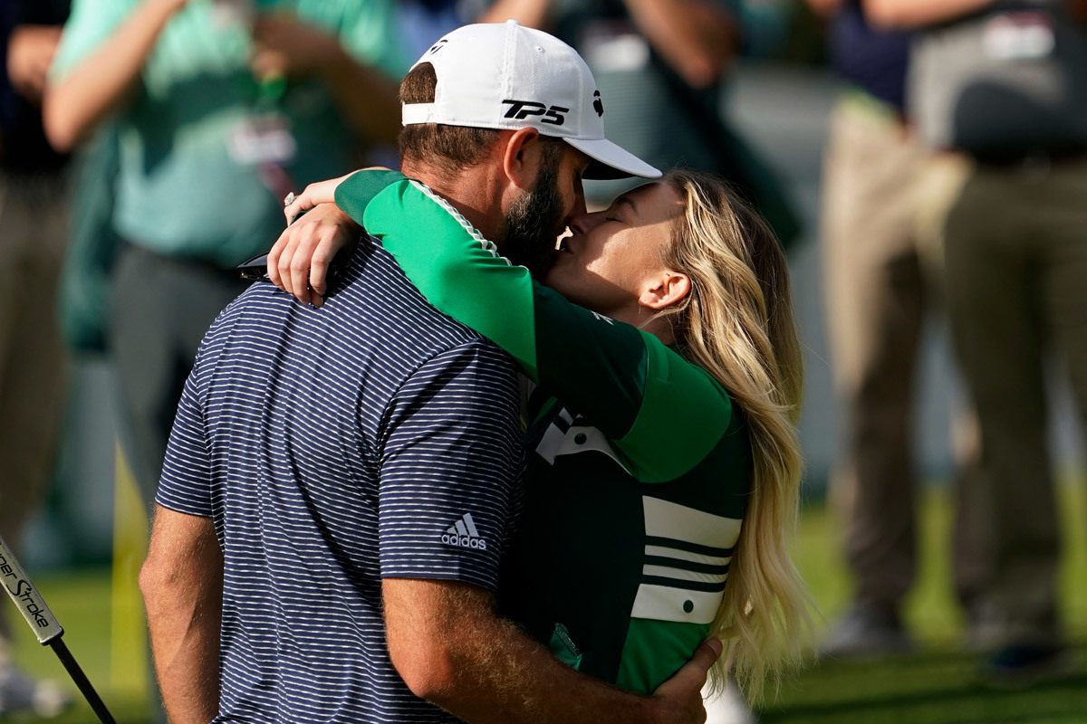 Vị hôn thê đứng sau thành công của Dustin Johnson