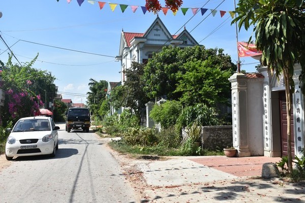 Sau 9 năm nỗ lực, Diễn Liên đã nhận Bằng công nhận xã đạt chuẩn nông thôn mới