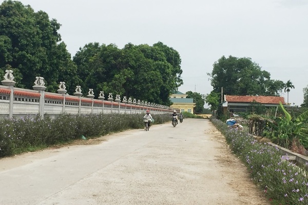 Lan tỏa phong trào hiến đất làm đường nông thôn mới