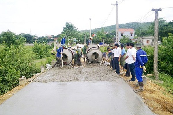 Mỹ Phong huy động được hơn 36,7 tỷ đồng phục vụ các công trình NTM