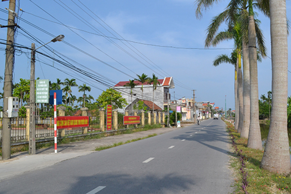 Nam Ðịnh nỗ lực xây dựng nông thôn mới kiểu mẫu, bền vững