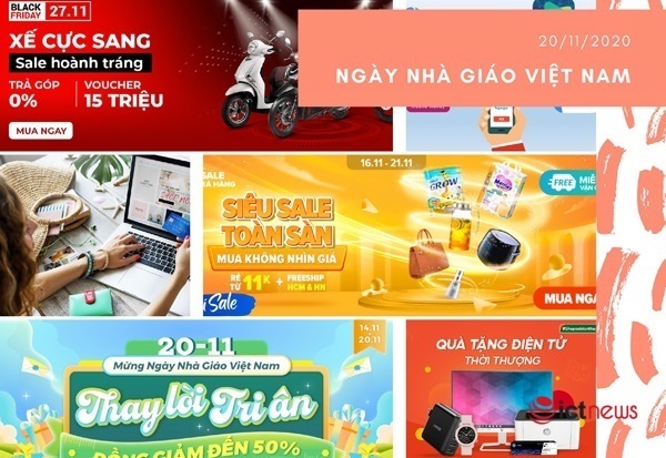 Sàn TMĐT lại ‘rục rịch’ chiến dịch mới sau ngày siêu sale 11/11