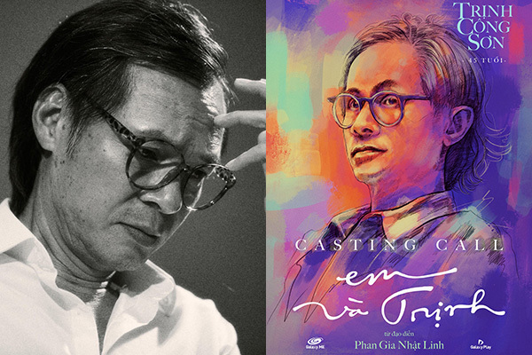 NSƯT Trần Lực giảm 10kg, nuôi tóc dài để đóng Trịnh Công Sơn