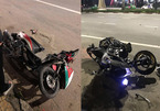 Mô tô phân khối lớn va chạm với xe máy khiến 1 người tử vong