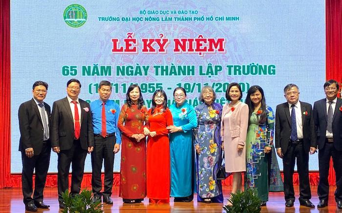 Trường ĐH Nông lâm TP.HCM kỷ niệm 65 năm thành lập