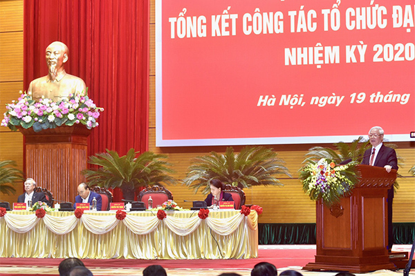 Toàn văn phát biểu của Tổng Bí thư, Chủ tịch nước tại Hội nghị cán bộ toàn quốc