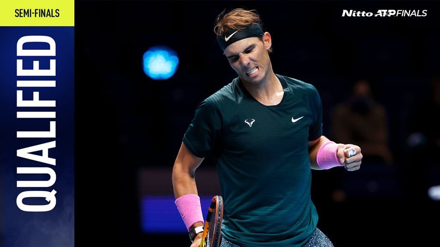 Nadal nghẹt thở giành vé bán kết ATP Finals