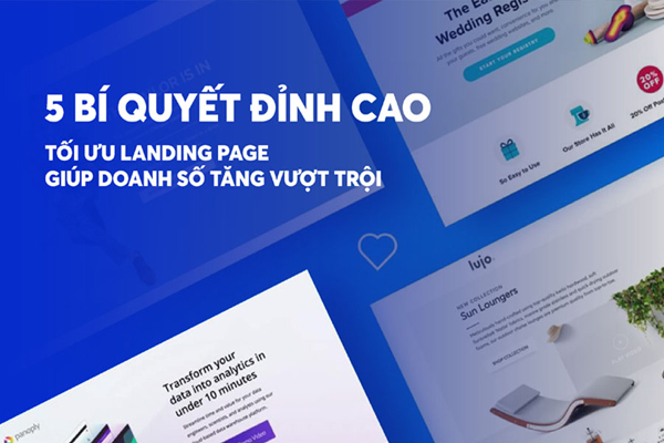 5 bí quyết tối ưu langding page giúp tăng doanh số vượt trội cuối năm