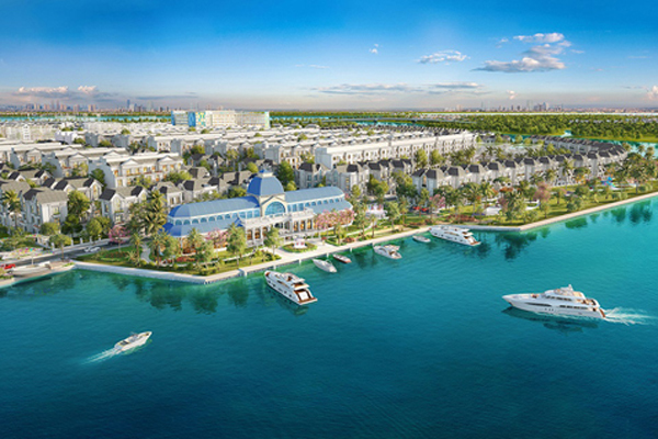 Bến thuyền Manhattan Glory - tiện ích thượng lưu ở Vinhomes Grand Park