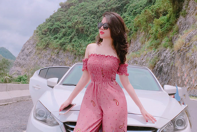 Ảnh đời thường trẻ trung của Á hoàng Phương Hà