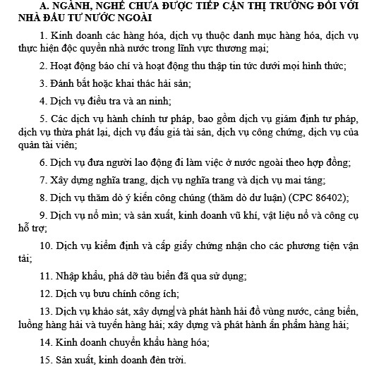 Người nước ngoài không được làm dịch vụ mai táng ở Việt Nam