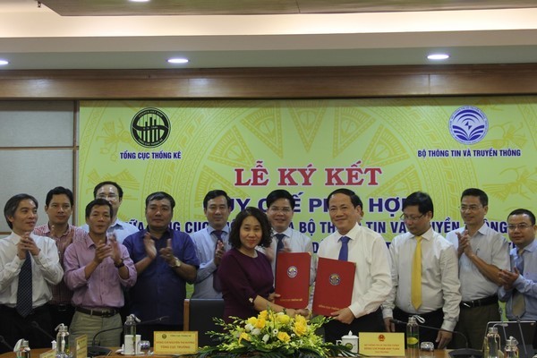 Sự phối hợp với các Bộ, ngành trong hoạt động thống kê ngày càng được cải thiện