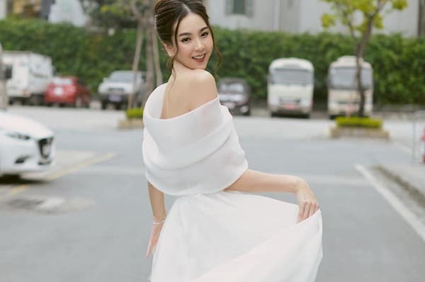 'Hoa hậu VTV' Mai Ngọc xinh đẹp diện đầm công chúa