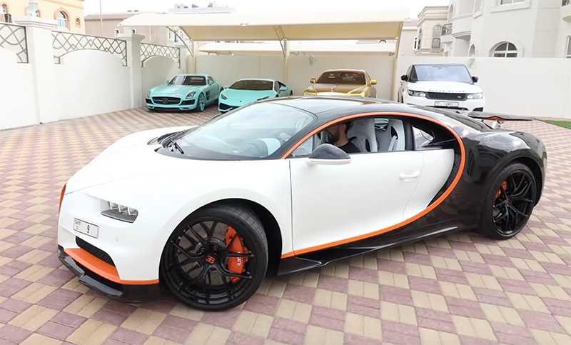Siêu xe Bugatti Chiron đeo biển số 9 độc nhất giá 10,5 triệu USD