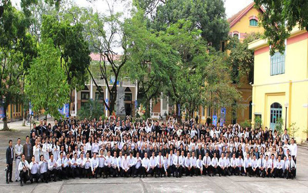 Beauty of the school named after Vietnam's famous pedagogue Chu Van An