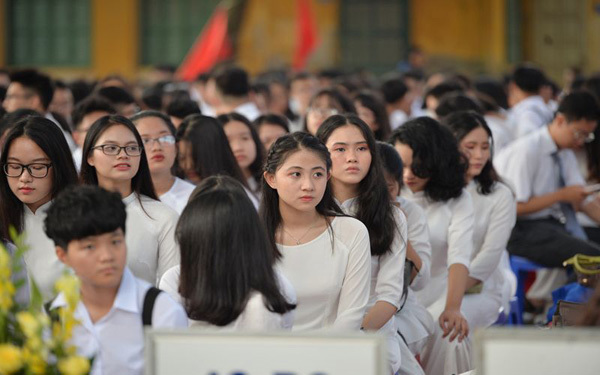 Beauty of the school named after Vietnam's famous pedagogue Chu Van An