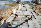 Đường 172 tỷ ở Thừa Thiên Huế "nát như tương" sau bão