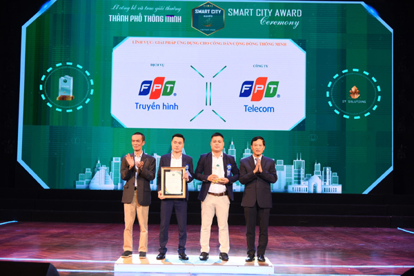 Truyền hình FPT nhận giải ‘Thành phố Thông minh 2020’