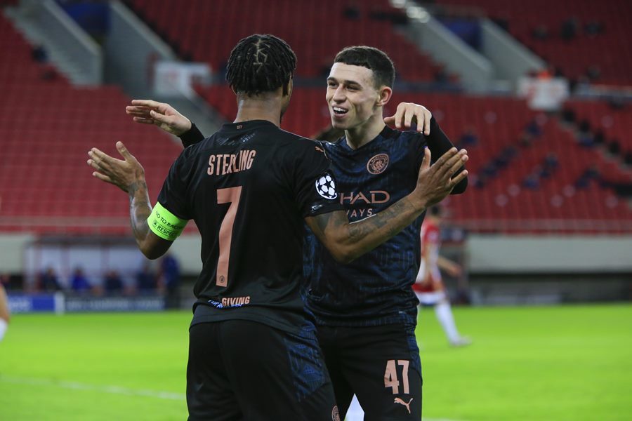 Man City sớm đoạt vé đi tiếp nhờ tuyệt phẩm của Phil Foden