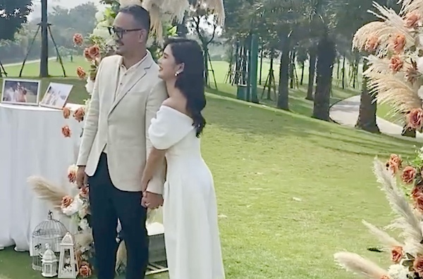 Đám cưới kín tiếng của MC Vũ Thu Hoài với chồng doanh nhân 9X