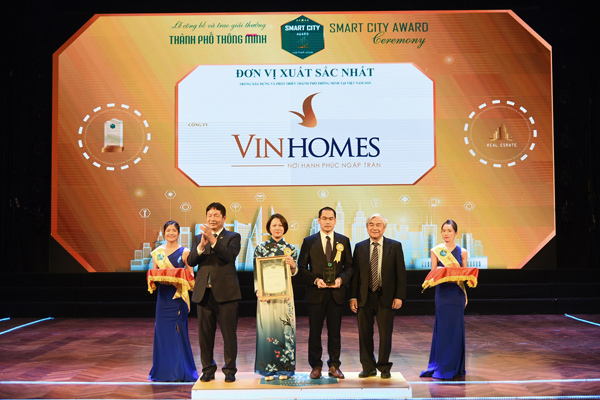 Vinhomes Ocean Park nhận cú đúp giải thưởng ‘Thành phố thông minh 2020’