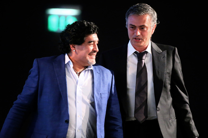 Mourinho nói sự thật ít biết về bạn tri kỷ Diego Maradona