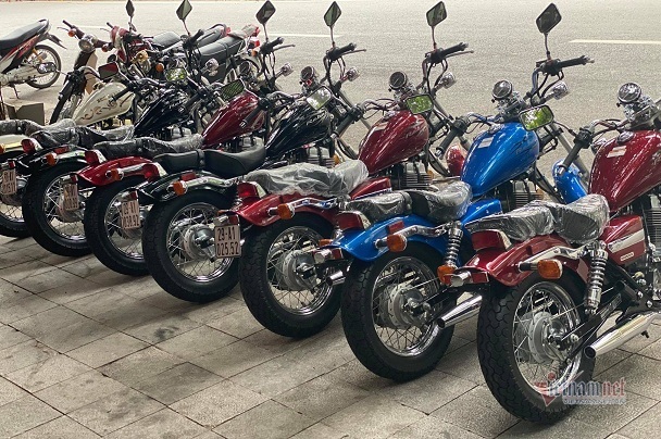 Bộ sưu tập xe máy Honda Rebel 250 hàng hiếm giá tiền tỷ ở Hà Nội